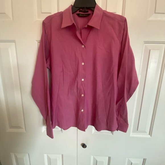 Eddie Bauer Women’s Rose Dress Shirt - Picture 1 of 4